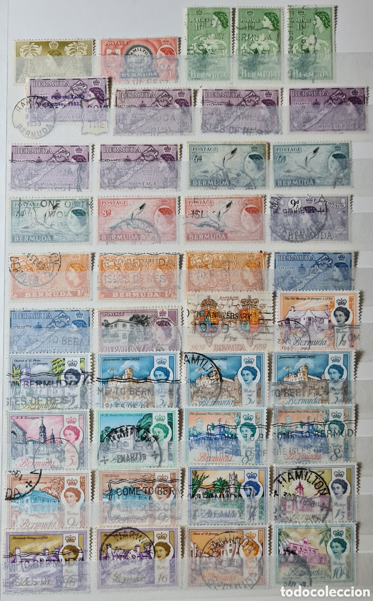 Sellos: Lote de Sellos de Bermudas, con variedades - Foto 2