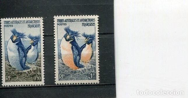 Timbres: SELLOS DE ANTARCIA FRANCESA TERRITORIOS AUSTRALES DE FRANCIA FAUNA PINGUINOS