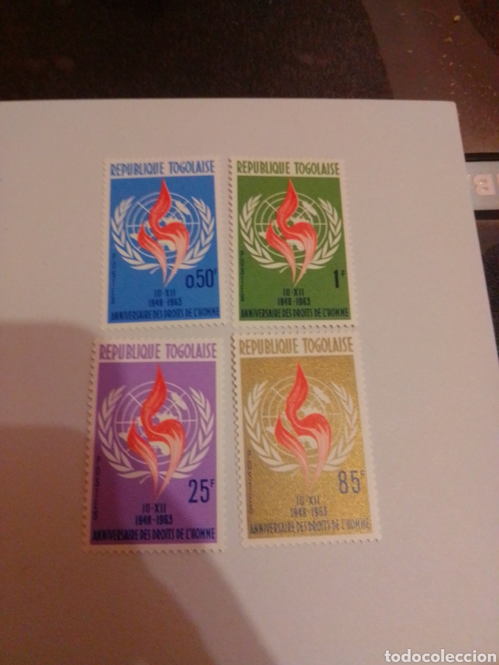 Sellos: Togo Derechos Humanos 1963 - Foto 1
