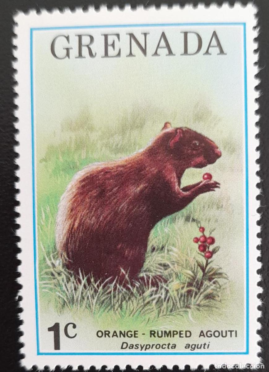Sellos: SO) GRANADA 1C ANIMAL MNH - Foto 1