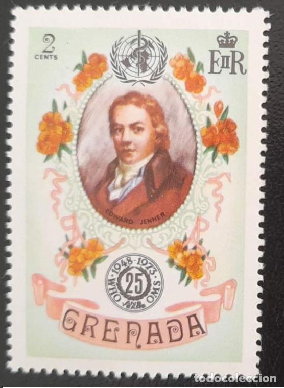Sellos: SO) 1983 GRENADA 2C EDWARD JENNER MNH - Foto 1