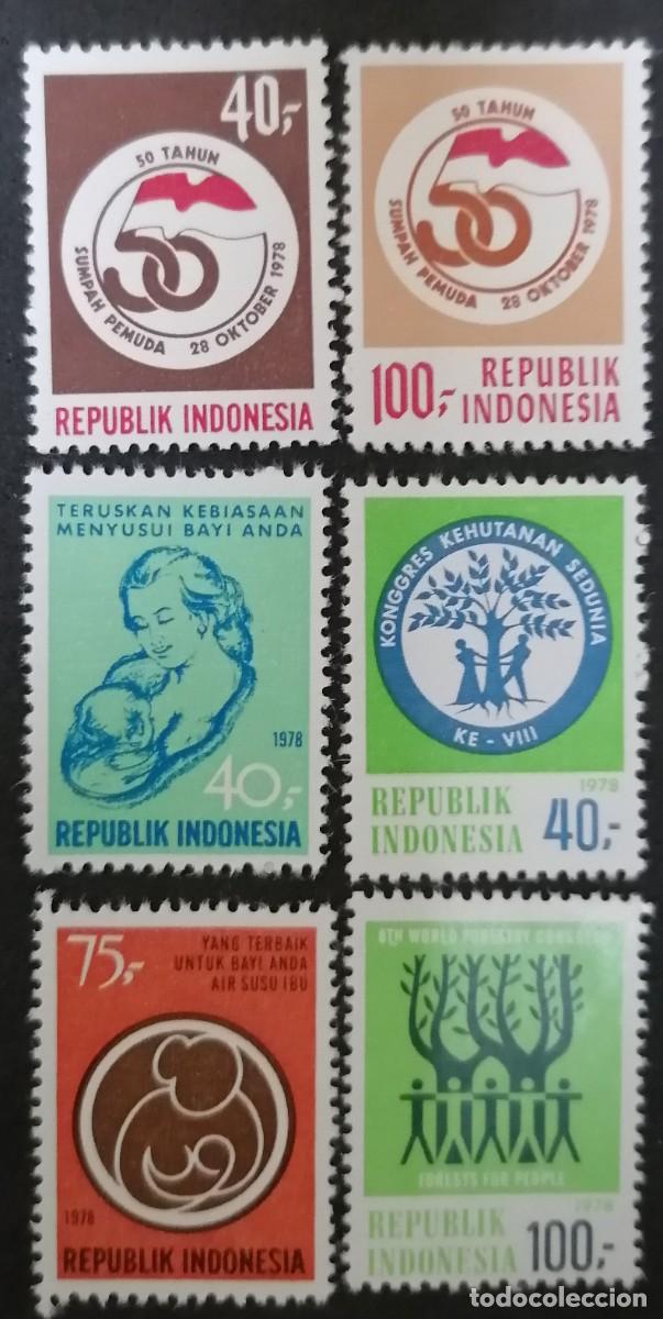 Sellos: INDONESIA 1977/78 - Foto 4