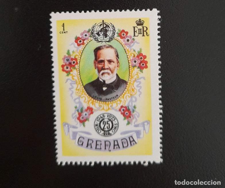 Sellos: SO) GRENADA, LOUIS PASTEUR, 1C, MNH - Foto 1