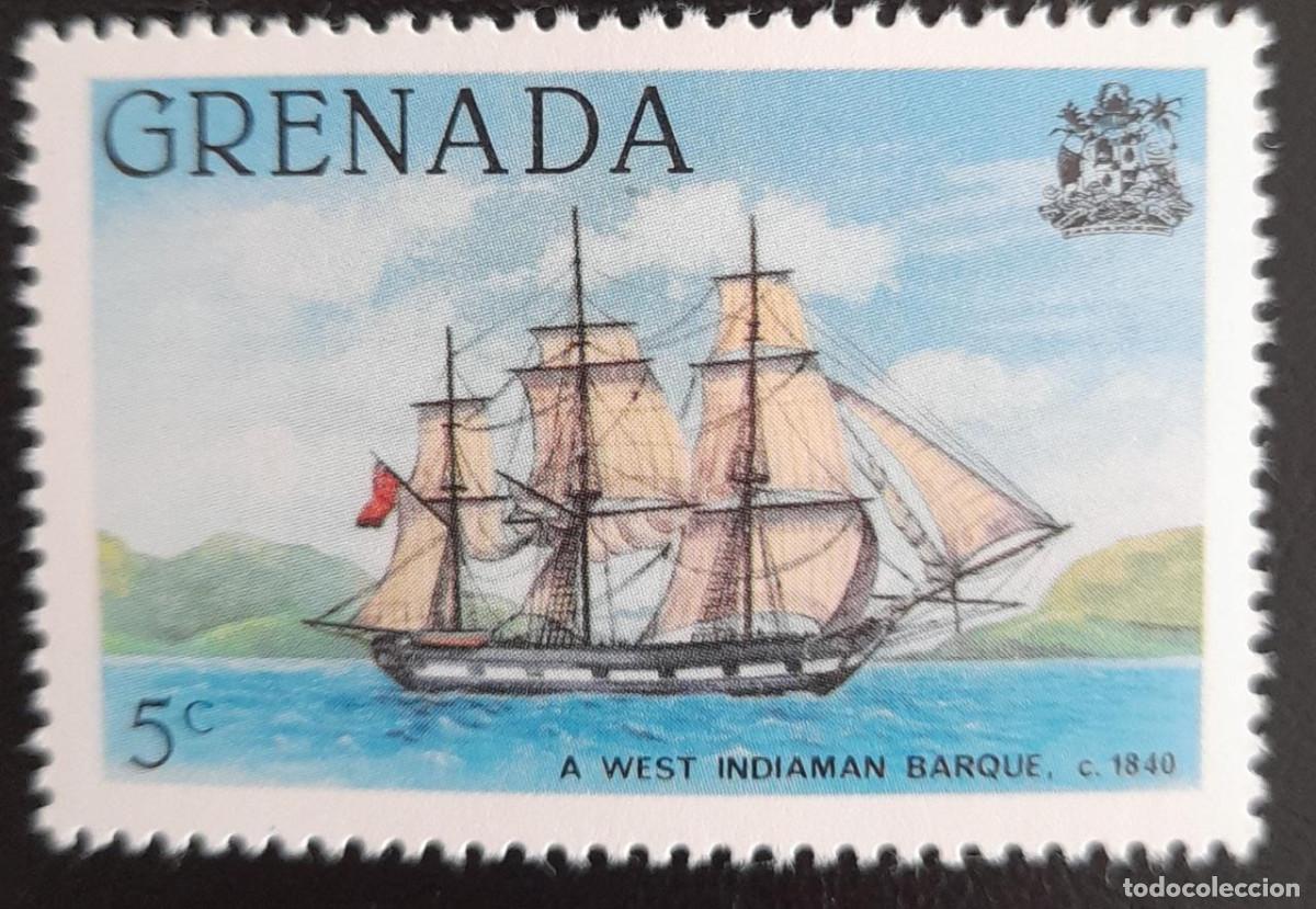 Sellos: SO) GRANADA, SHIP, MNH - Foto 1