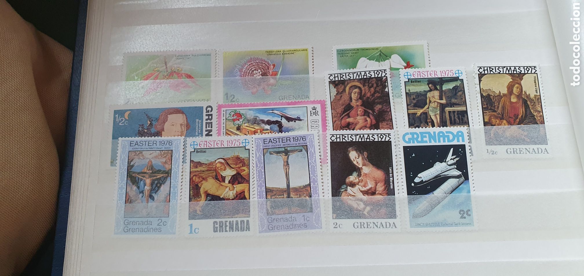 Sellos: 13 sellos grenada nuevos - Foto 1