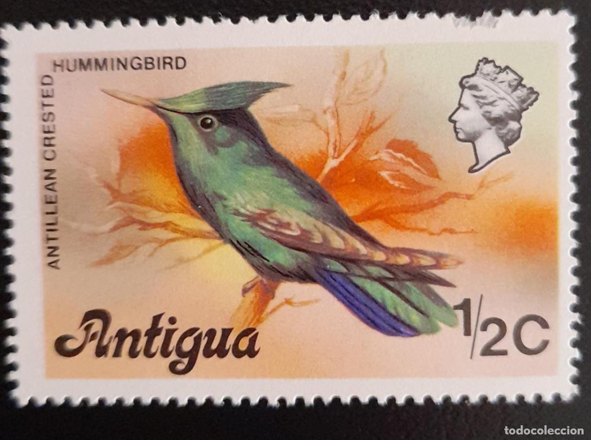 Timbres: SO) ANTIGUA, BIRD, ANTILLEAN CRESTED, MNH