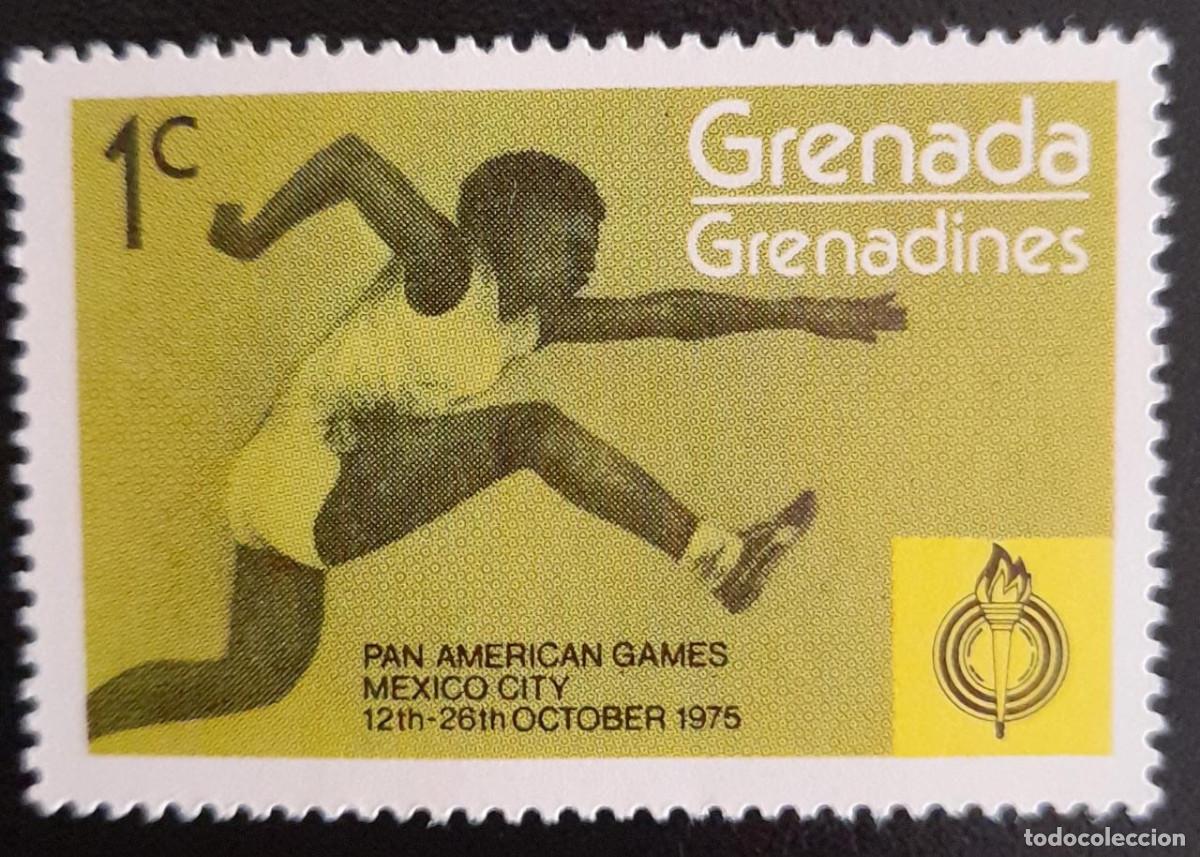 Sellos: SO) GRENADA, PAN AMERICAN, GAMES, MNH - Foto 1