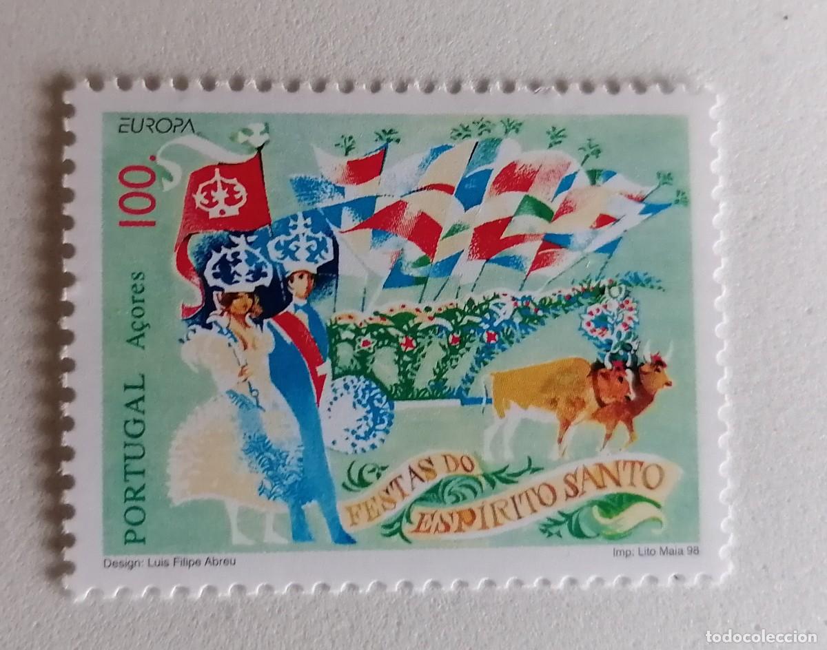 Sellos: AZORES A&Ntilde;O 1998 - Foto 3