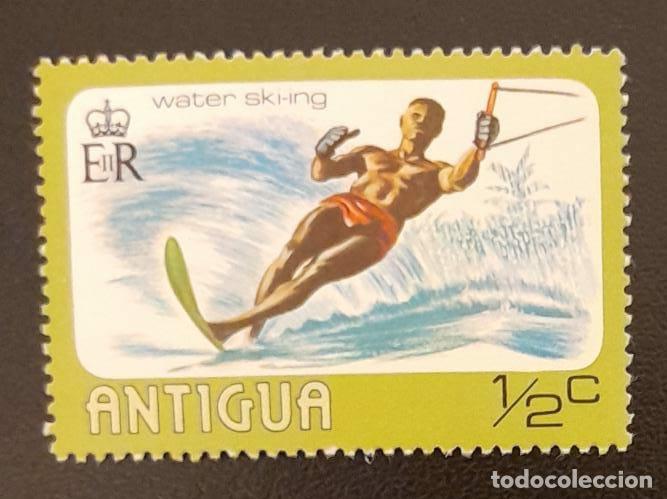 Sellos: SO) ANTIGUA, WATER SKIING, MNH - Foto 1