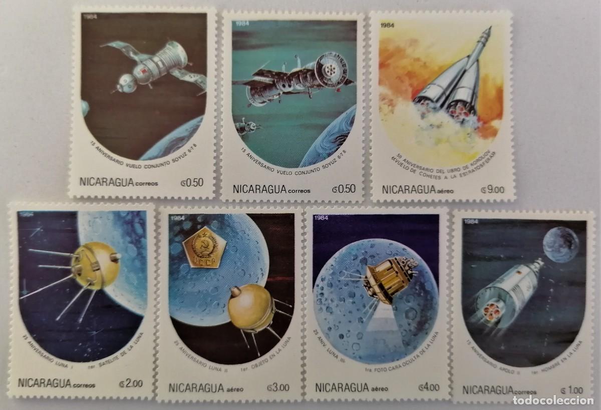 Sellos: NICARAGUA 1984 - ESPACIO . - Foto 1