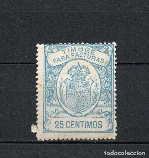 Sellos: Timbre para facturas 25 centimos ** LT30 - Foto 1