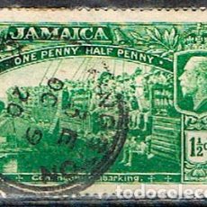 Sellos: JAMAICA IVERT Nº 78 (AÑO 1920), EMBARQUE DE TROPAS, USADO