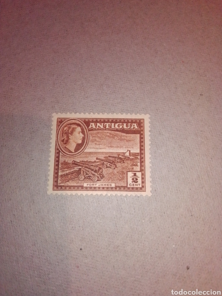 Timbres: Isabel II Antigua
