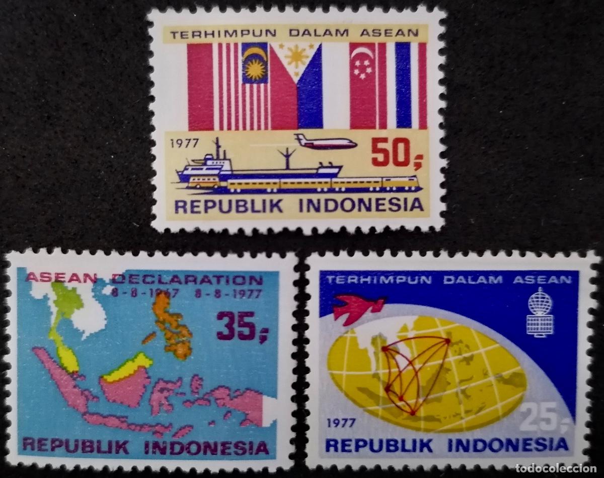 Sellos: INDONESIA 1977 - SERIES - Foto 5