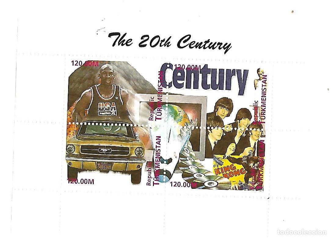 Sellos: Bloque de 10 sellos &rdquo;THE 20TH CENTURY&rdquo; - Foto 1