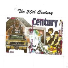 Sellos: BLOQUE DE 10 SELLOS ”THE 20TH CENTURY”