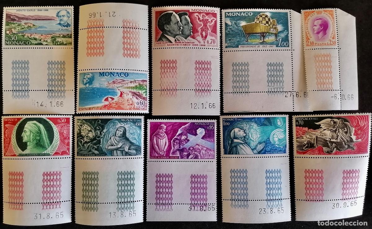 Sellos: MONACO 1966 - VARIAS SERIES - Foto 1