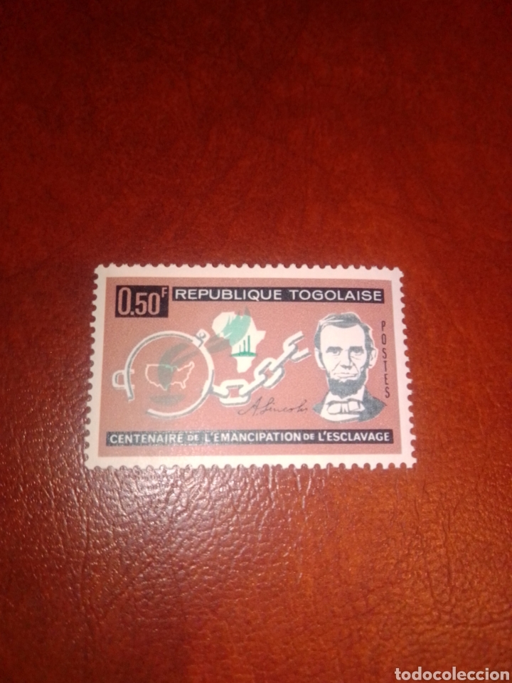 Sellos: 1963 Rep Togo Lincoln - Foto 1