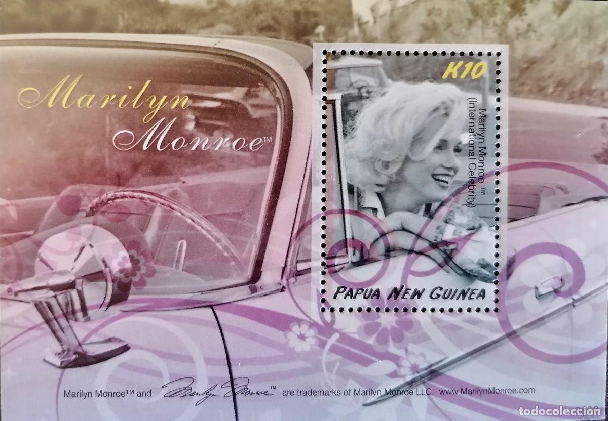 Sellos: PAPUA 2008 - HB MARILYN MONROE - Foto 1