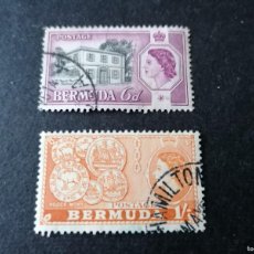 Sellos: SELLOS DE BERMUDAS, 2 UNIDADES, , USADOS, 1950+,. Lote 390541474