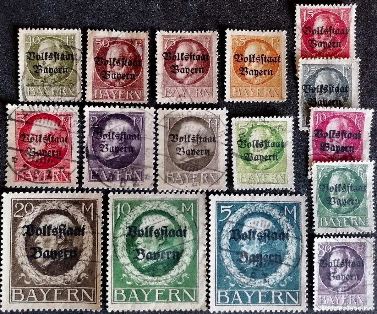 Sellos: BAYERN 1919 &rdquo; LUDWIG III &rdquo; - Foto 1