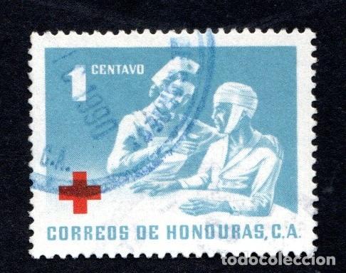 Timbres: AM-Honduras. Beneficencia. Cruz Roja. 1969. usado sin charnela