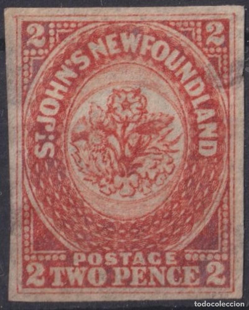 Timbres: F-EX32666 CANADA NEWFOUNDLAND N&ordm;10 DAMAGE. 380&euro; CATALOGUE.