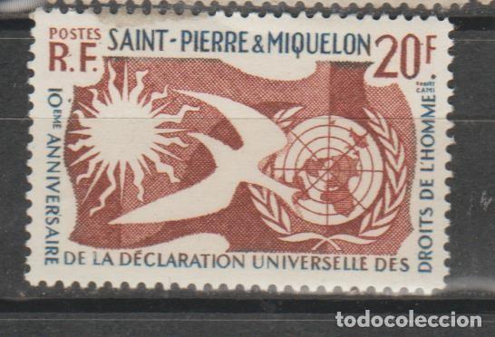 Timbres: ST.PIERRE ET MIQUELON, 1958.