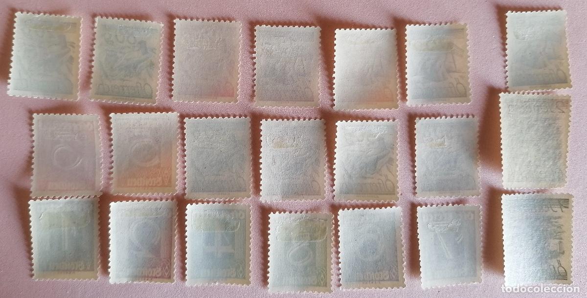 Sellos: AUSTRIA 1925 - AVES Y N&Uacute;MEROS . - Foto 2