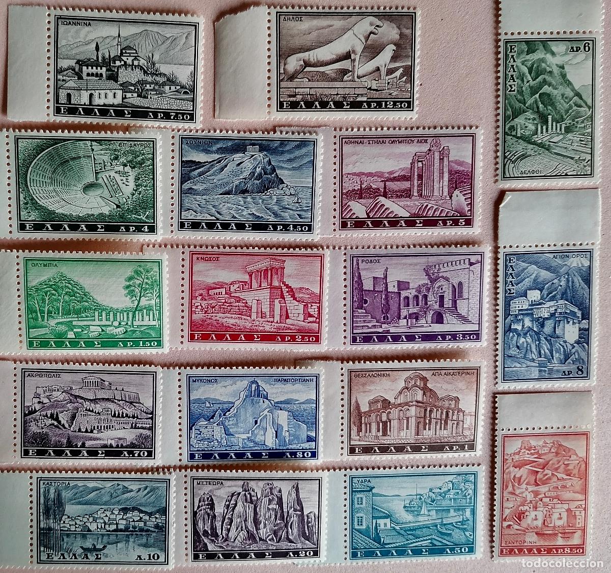 Sellos: GRECIA 1961 - TURISMO . - Foto 1