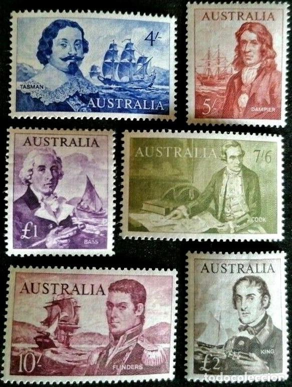 Sellos: AUSTRALIA 1963 - NAVEGANTES . - Foto 1