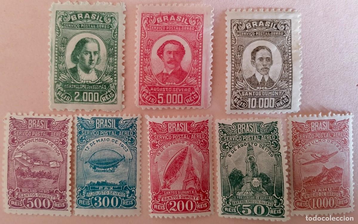Sellos: BRASIL 1929 - AVIACI&Oacute;N . - Foto 1