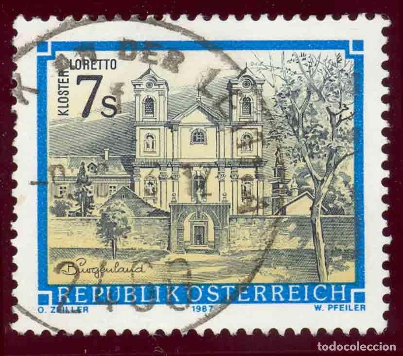Sellos: Austria. Monasterio del Loretto. 1987. YT-1723. - Foto 1