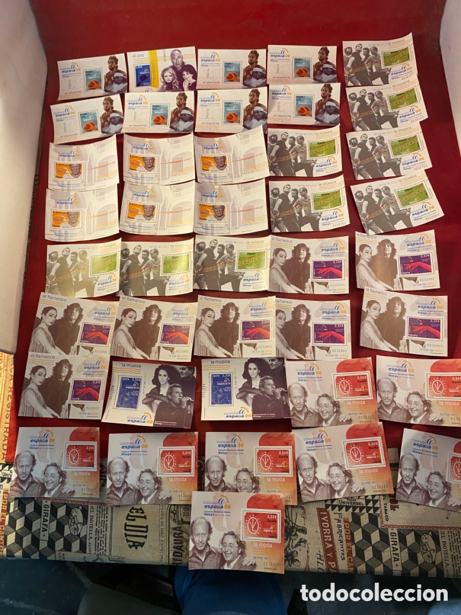 Sellos: Lote de 41 sellos 2,33&euro; - Foto 1