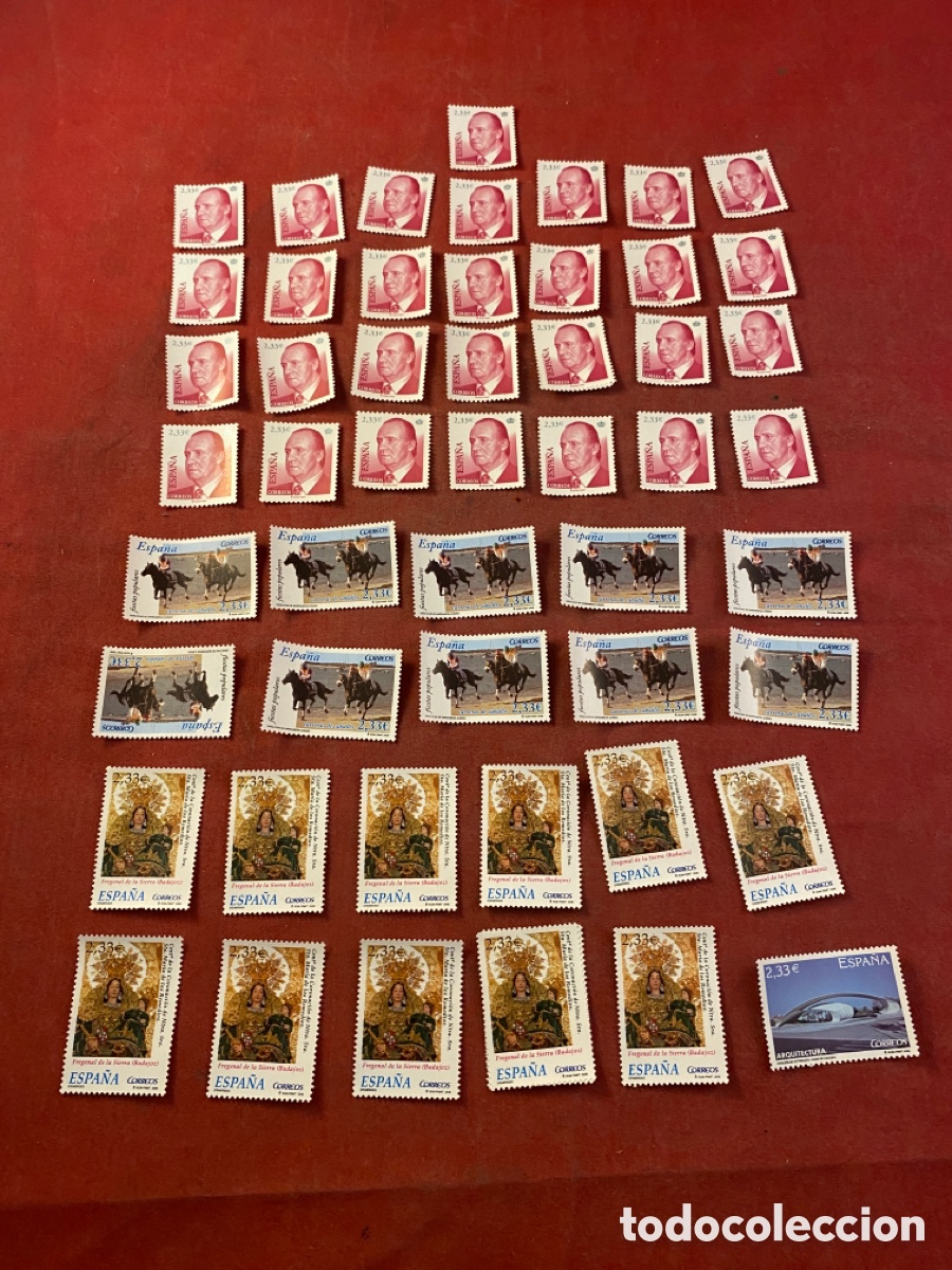 Sellos: Lote de 52 sellos de 2,33&euro; - Foto 1