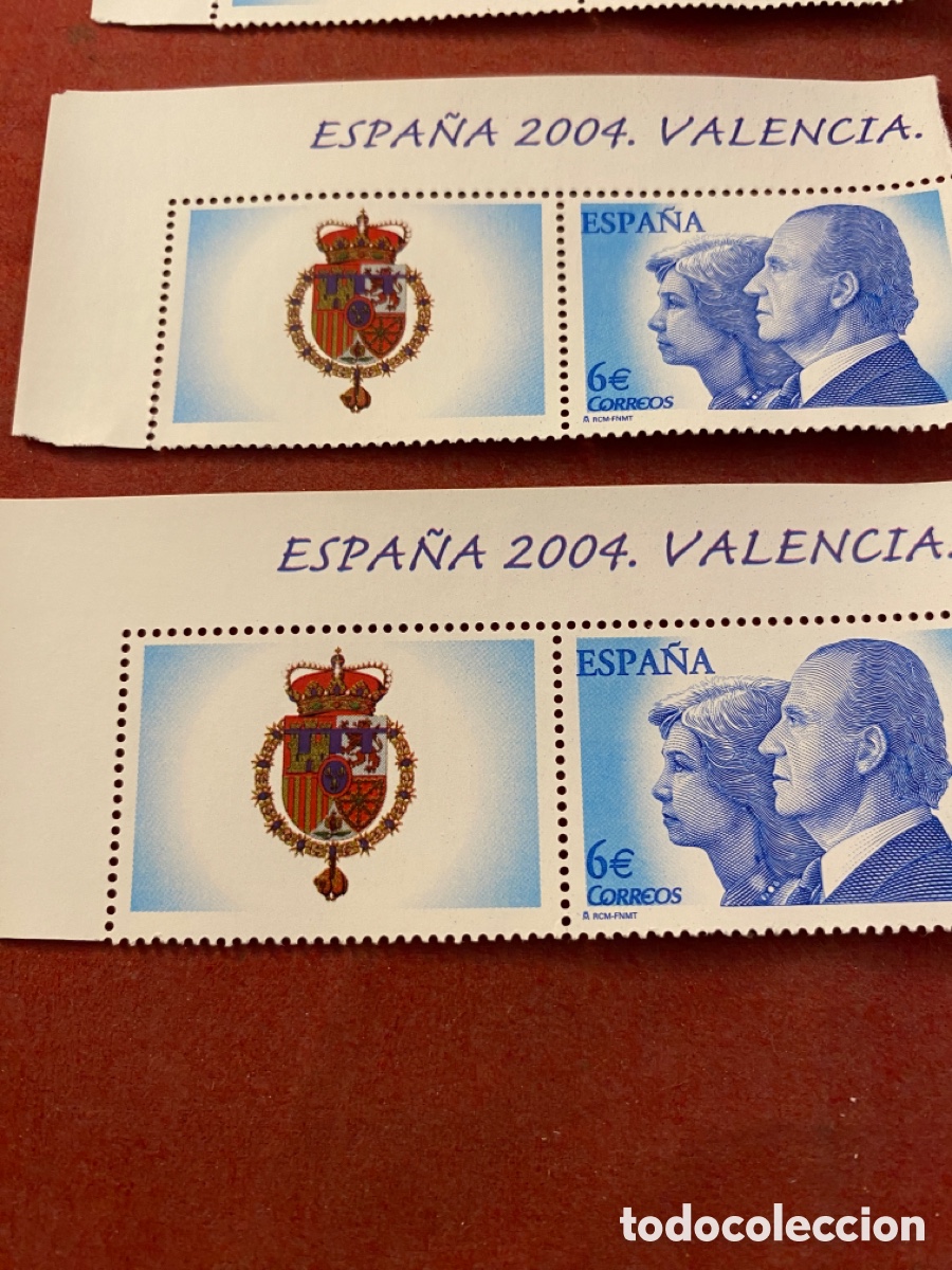 Sellos: Lote de 6 sellos de 6&euro; - Foto 2