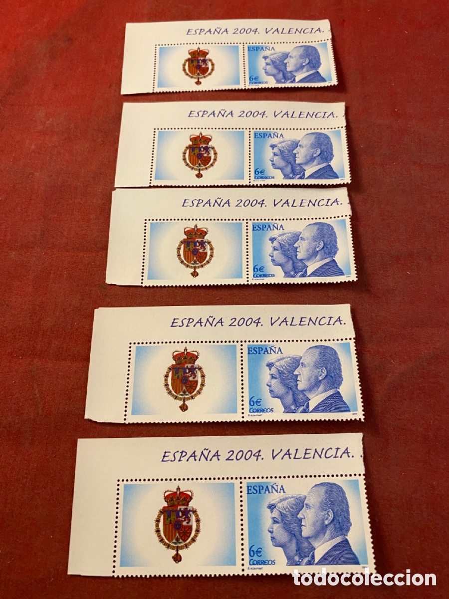 Sellos: Lote de 6 sellos de 6&euro; - Foto 1