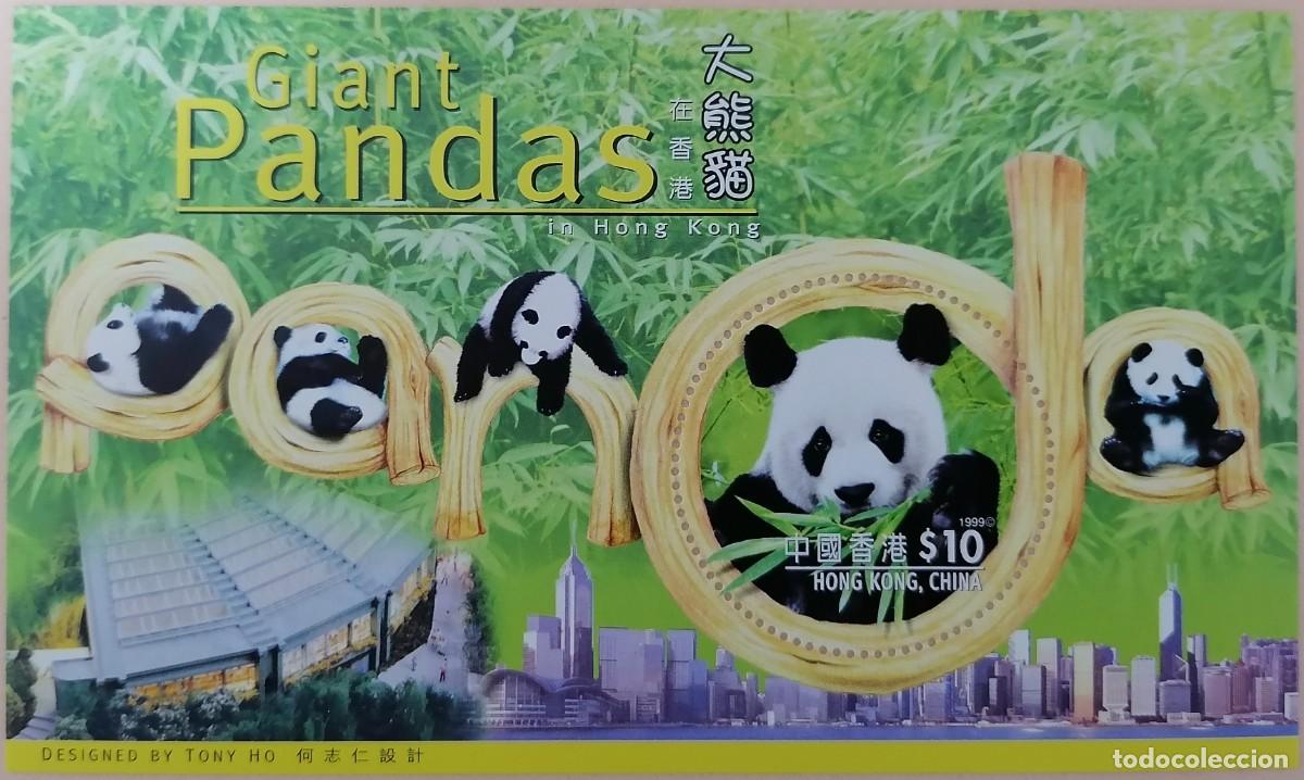 Sellos: HONG KONG 1999 - HB PANDAS . - Foto 1