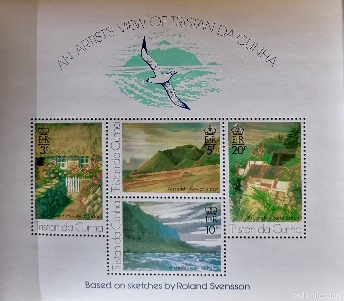 Sellos: TRISTAN DE ACU&Ntilde;A 1976 - HB ARTE . - Foto 1