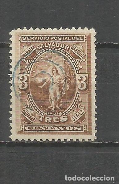 Sellos: EL SALVADOR YVERT NUM. 14 USADO - Foto 1
