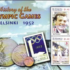 Sellos: ST. VINCENT GRENADINES 2008 SHEET MNH HELSINKI OLYMPIC GAMES JEUX OLYMPIQUES JUEGOS OLIMPICOS SPORTS. Lote 401466774