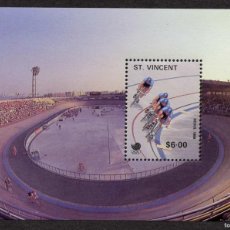 Sellos: ST. VINCENT 1988 SHEET MNH CICLISMO SEOUL JUEGOS OLIMPICOS OLYMPIC GAMES JEUX OLYMPIQUES DEPORTES. Lote 401476354