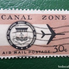 Sellos: PANAMA, ZONA DEL CANAL, 1965, YVERT 47 AEREO. Lote 401679894