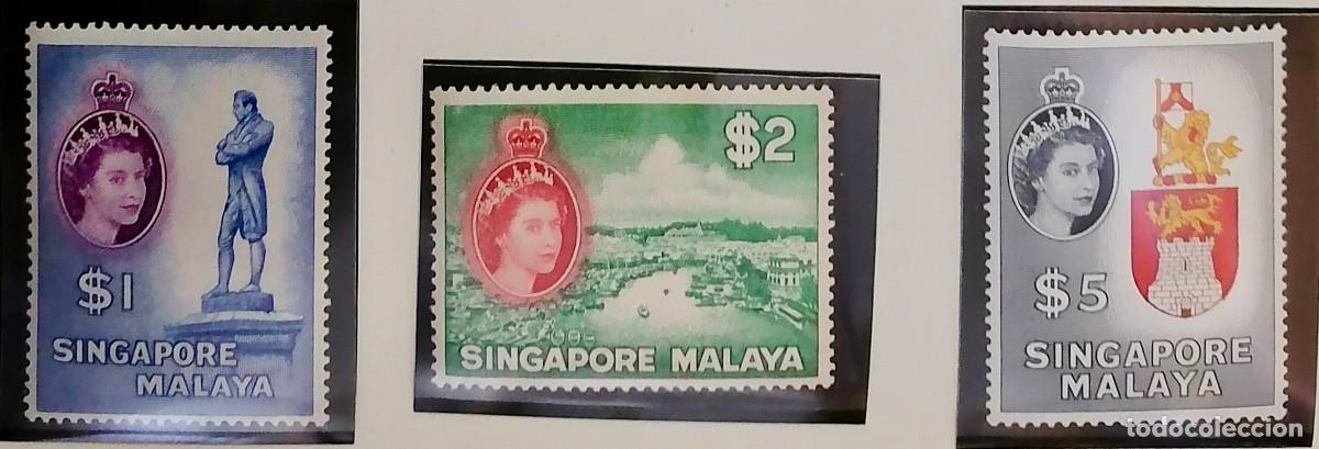 Sellos: SINGAPUR 1955 - SINGAPUR MALAYA . - Foto 1