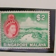 Sellos: SINGAPUR 1955 - SINGAPUR MALAYA .