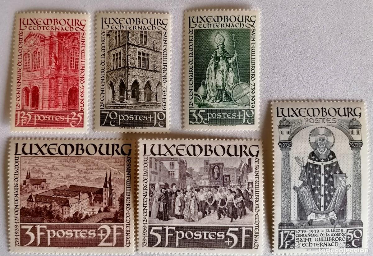 Sellos: LUXEMBURGO 1938 - ABAD&Iacute;A . - Foto 1