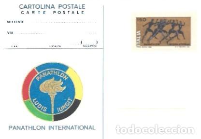 Sellos: talia ** & Integer, Panathlon Internacional 1980 (79 9977) - Foto 1