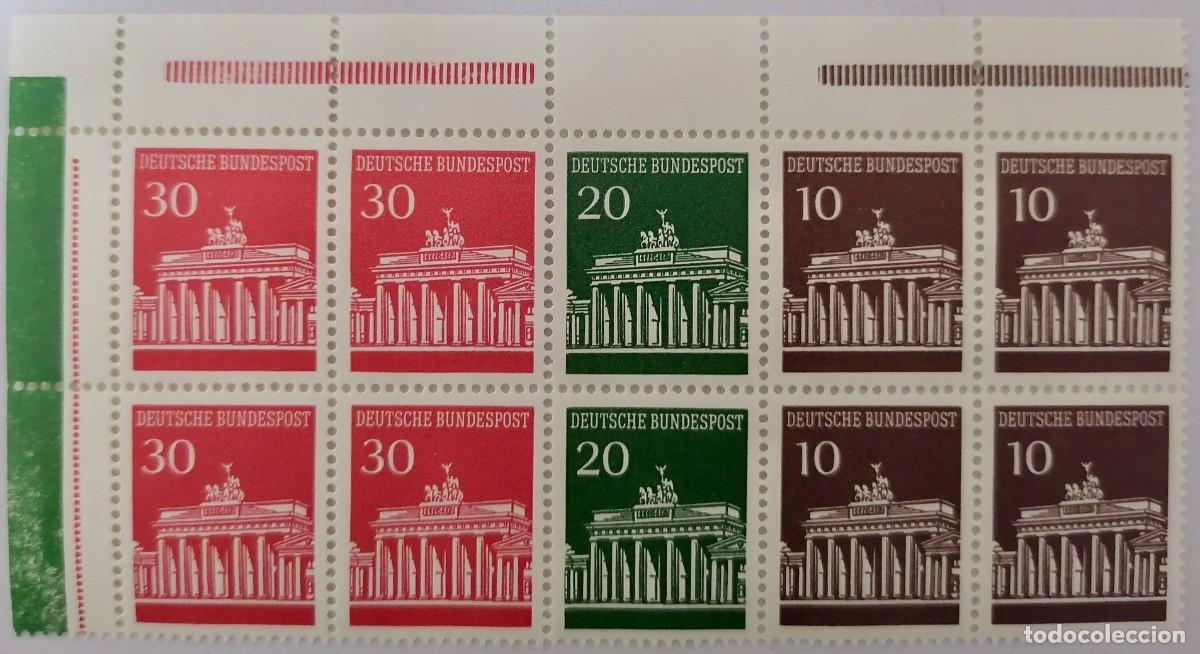 Sellos: ALEMANIA 1966 - PUERTA BRANDEMBURGO. - Foto 1