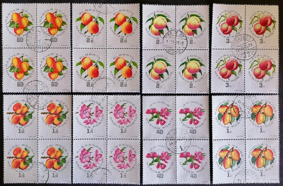 Sellos: HUNGRIA 1964 - FRUTAS .- - Foto 2