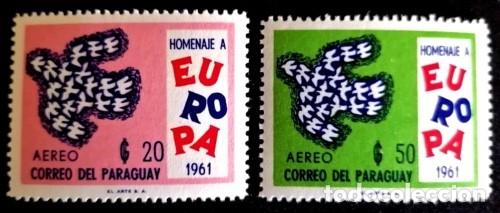 Sellos: PARAGUAY 1961 - EUROPA .- - Foto 1